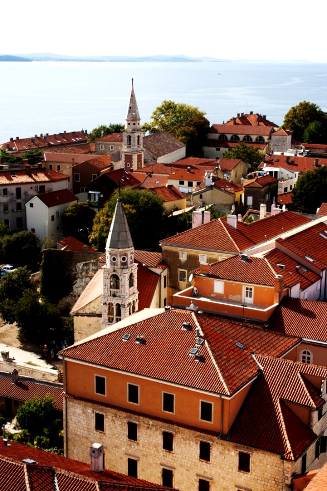 Town Sky City Roof