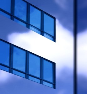 Blue Sky Daytime Glass
