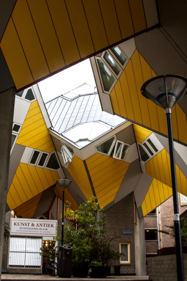 Yellow Architecture House Home