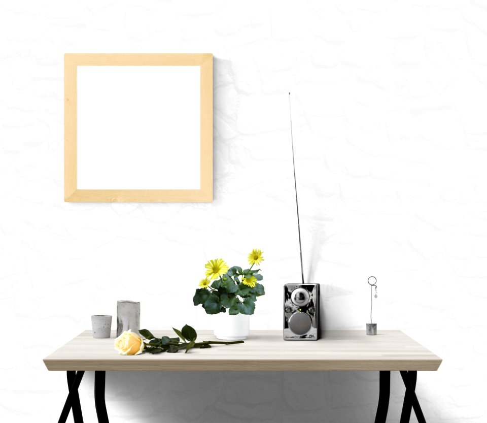 Wall Table Interior Design Wallpaper