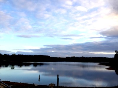 Sky Reflection Water Loch photo