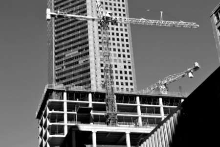 Building Black And White Landmark Metropolis photo