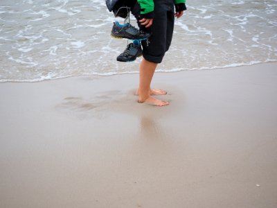 Water Floor Leg Sand photo