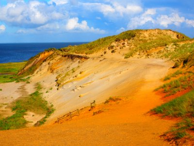 Coast Sky Vegetation Headland photo