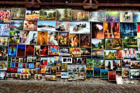 Collage Art Advertising
