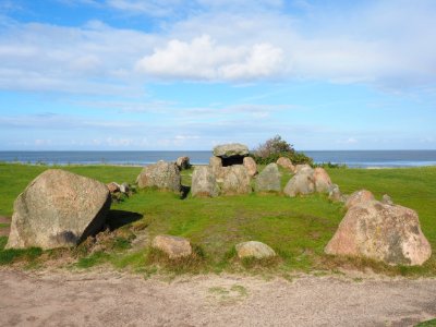 Rock Archaeological Site Promontory Sky