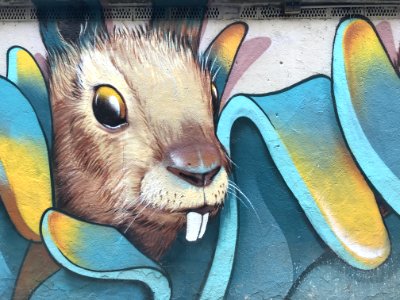 Brown Bunny Painting