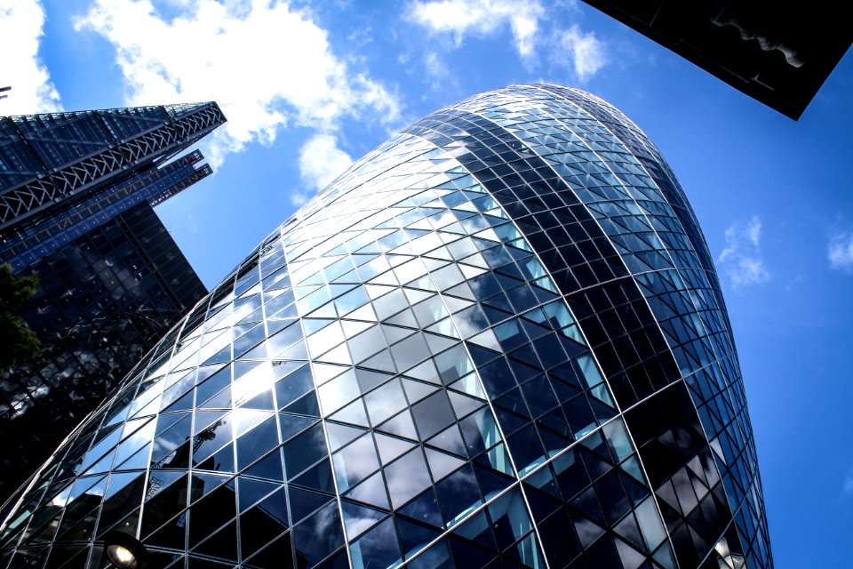 Glass High-rise Building
