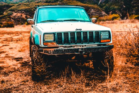 Gray Jeep Suv photo