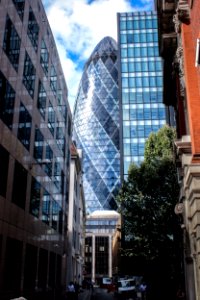 Grey And Blue Glass Bullet Tower