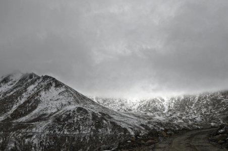 Snow Covered Mountain photo