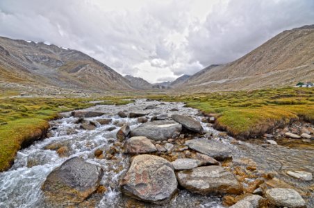 Photo Of River Filled With Bolder Rocks photo