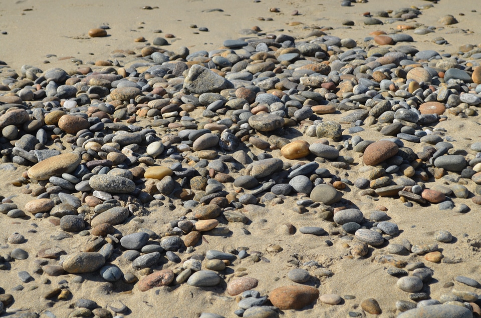 Sand collection beach