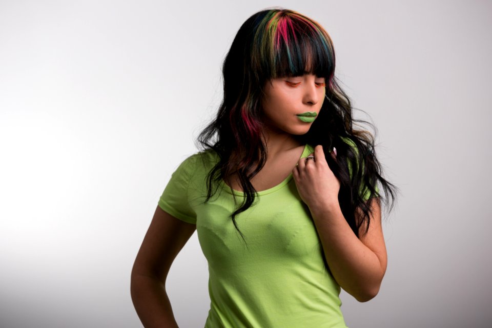 Hair Green Human Hair Color Beauty
