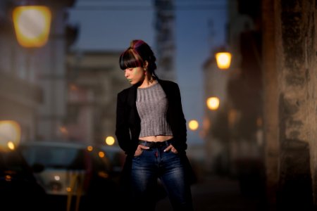 Light Fashion Girl Outerwear