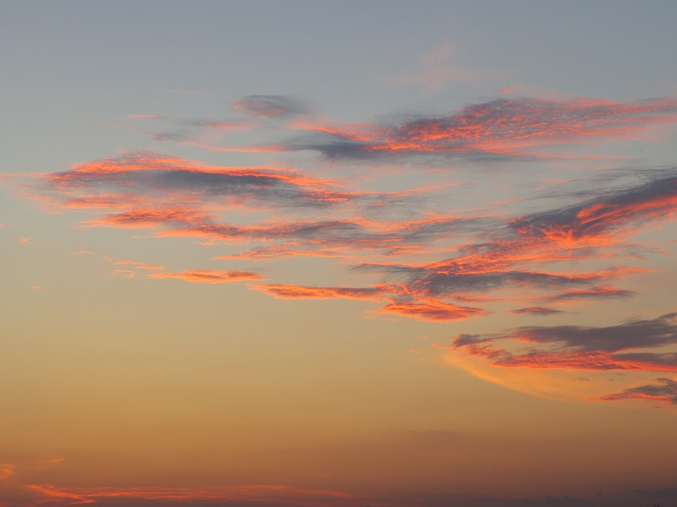 Sky colors nightfall
