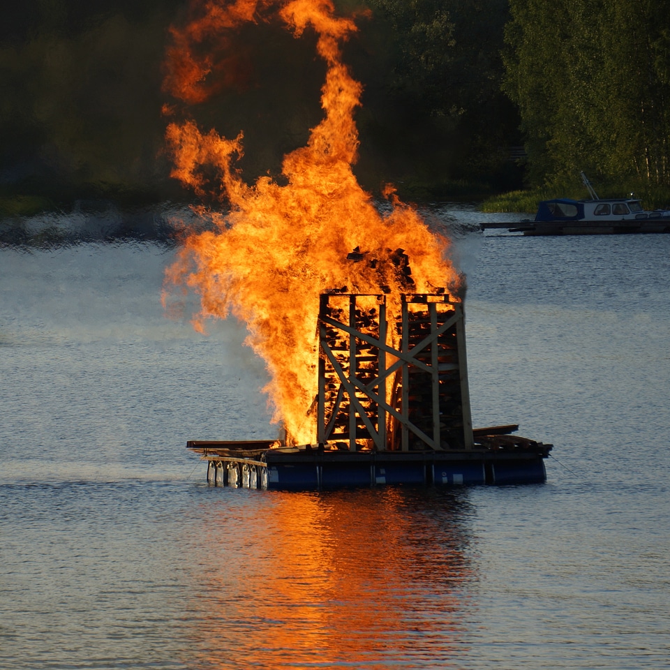 Finnish midsummer the height of summer celebration