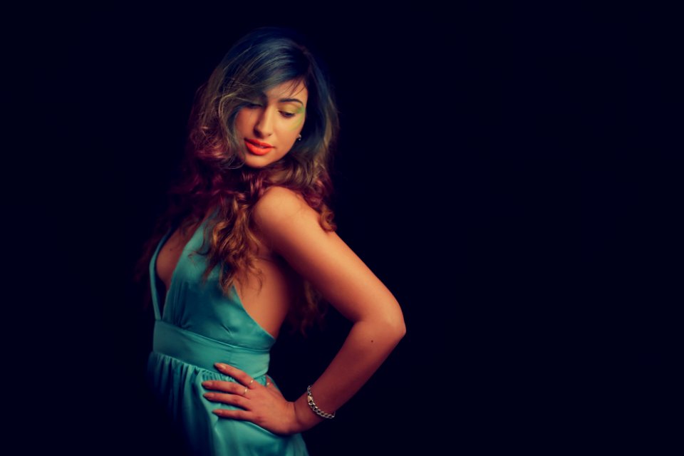Beauty Model Human Hair Color Lady
