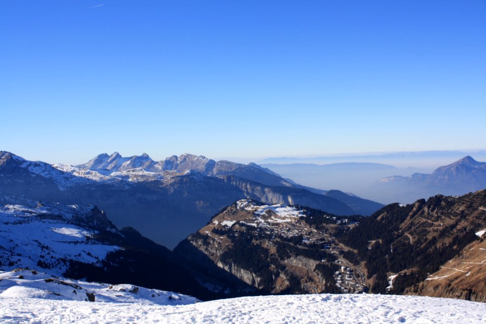 Mountainous Landforms Mountain Range Mountain Sky