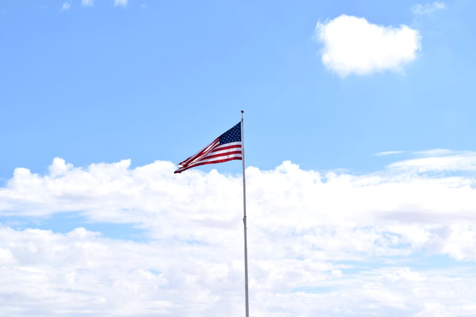 Sky Cloud Flag Air Travel