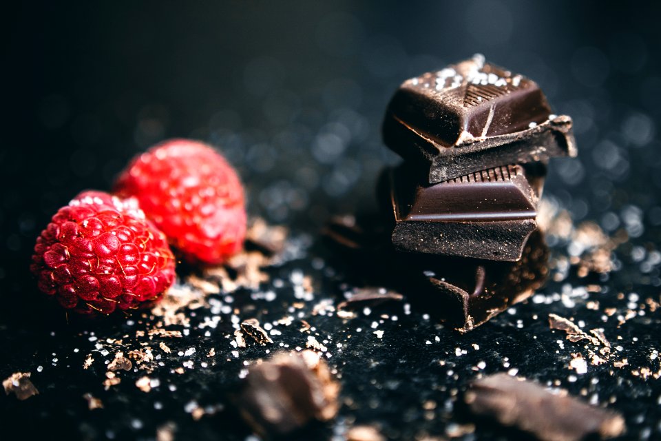 Chocolates And Raspberries