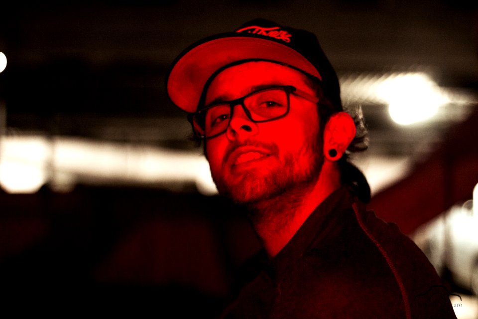Man With Cap And Eyeglasses