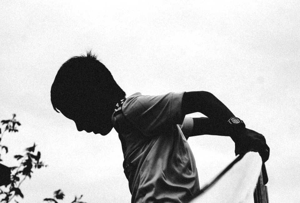 Person In White T-shirt