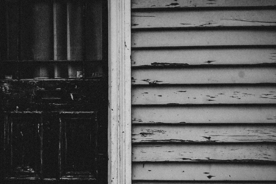 Grayscale Photo Of Wall