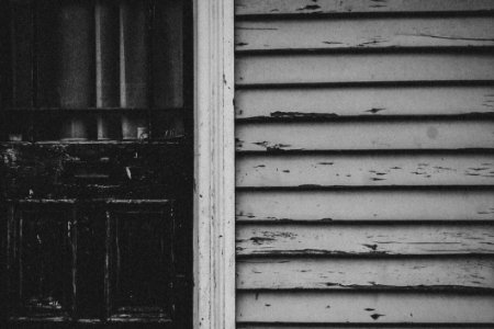 Grayscale Photo Of Wall