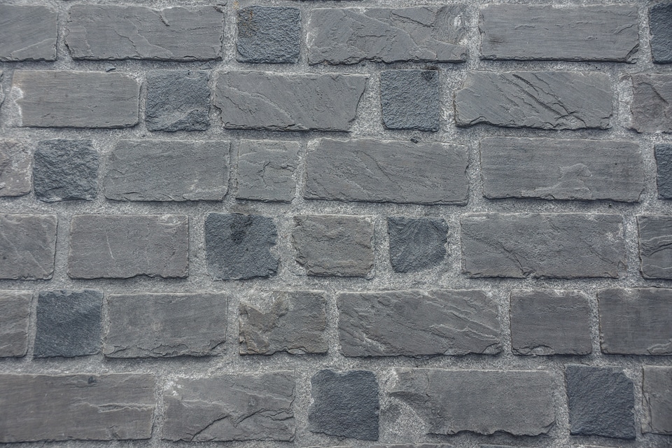 Background grey stones photo