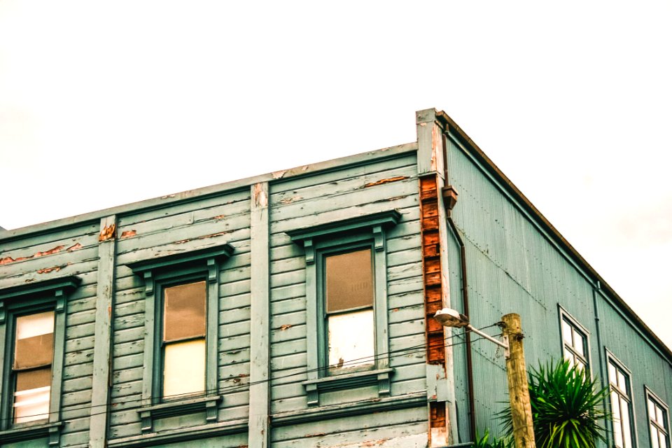 Three Windows Of 2-storey Building