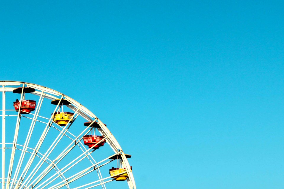 White Ferris Wheel
