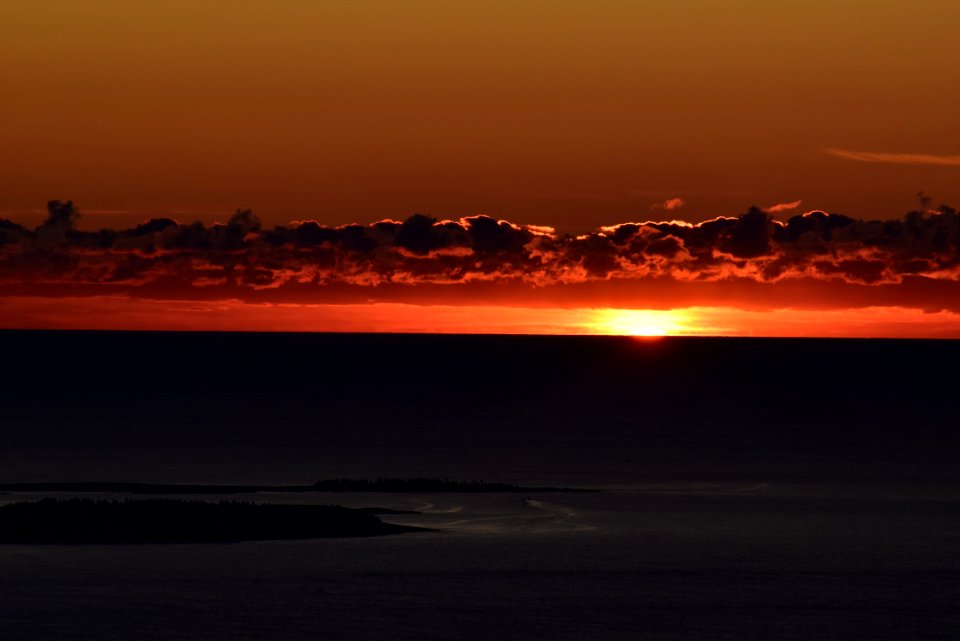 Sky Horizon Sunset Afterglow