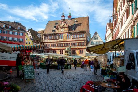 Marketplace City Market Town