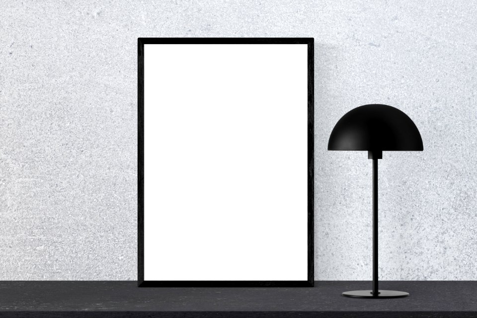 Black And White Light Fixture Lamp Lighting