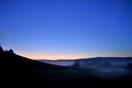 Sky Dawn Atmosphere Horizon photo