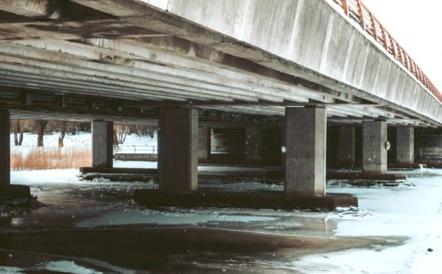 Gray Concrete Bridge photo