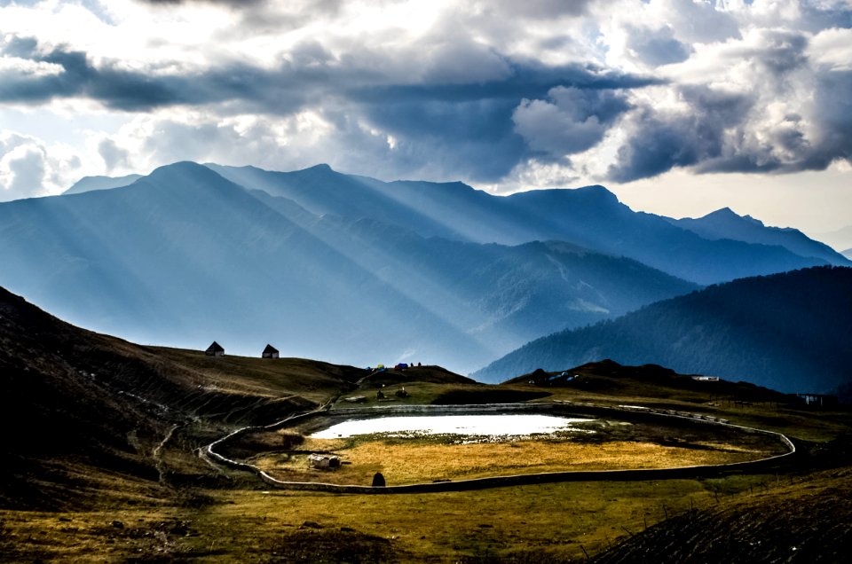 Scenic View Of Mountains