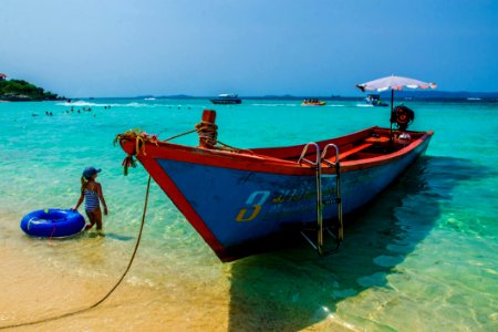 Photo Of Boat On Seashore photo