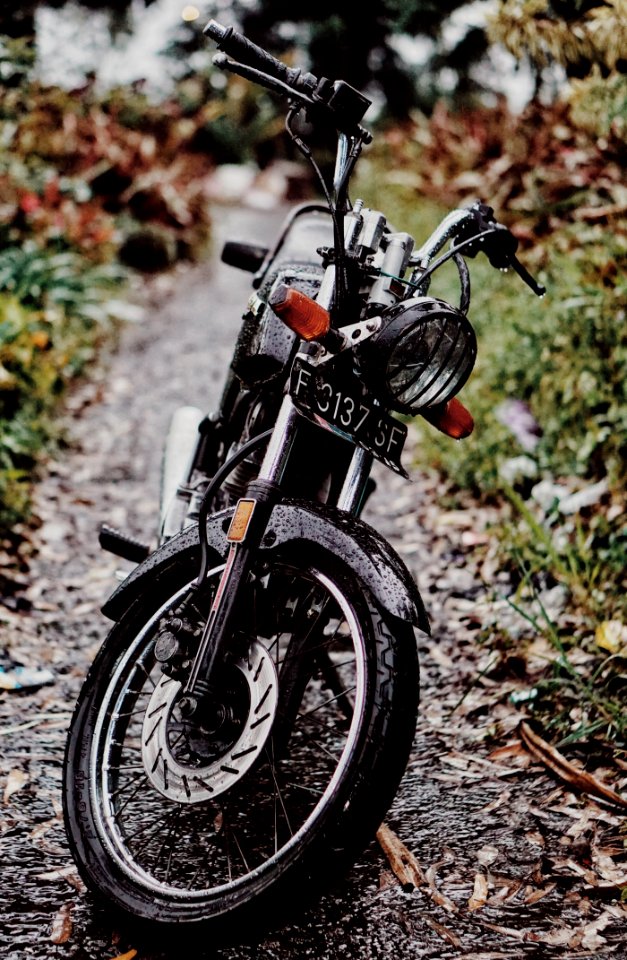 Black Fc317 Sf Motorcycle