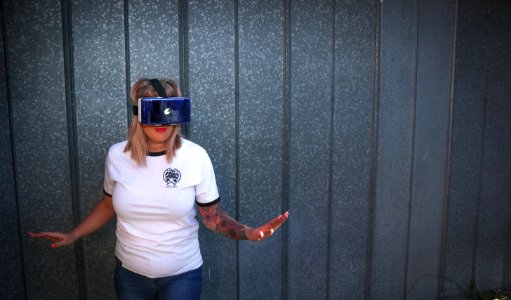Photo Of Woman Wearing Virtual Reality Headset