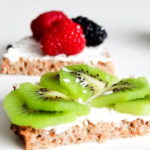 Berries Blur Bread