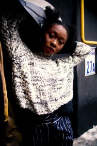 Photo Of Woman Gray Sweater