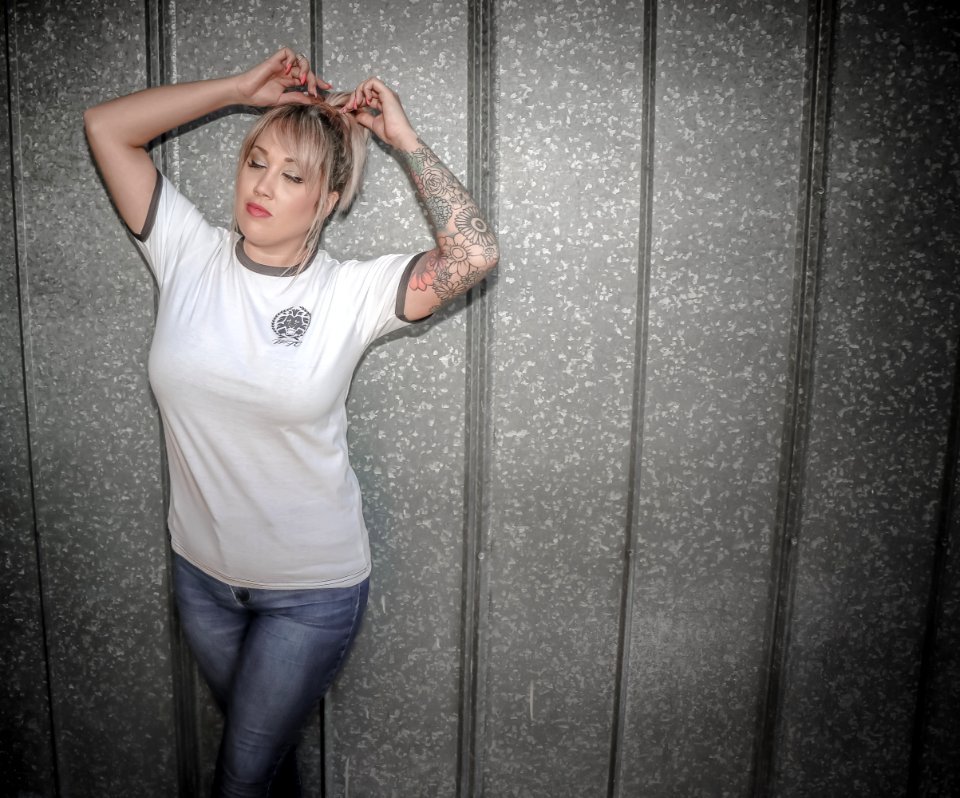 Woman Wearing White Shirt
