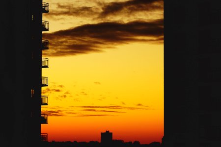 Photo Of High-rise Building During Golden Hour photo