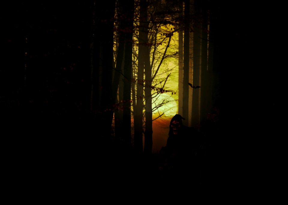 Darkness Night Light Atmosphere