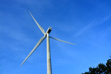 Wind Turbine Sky Wind Farm Wind photo