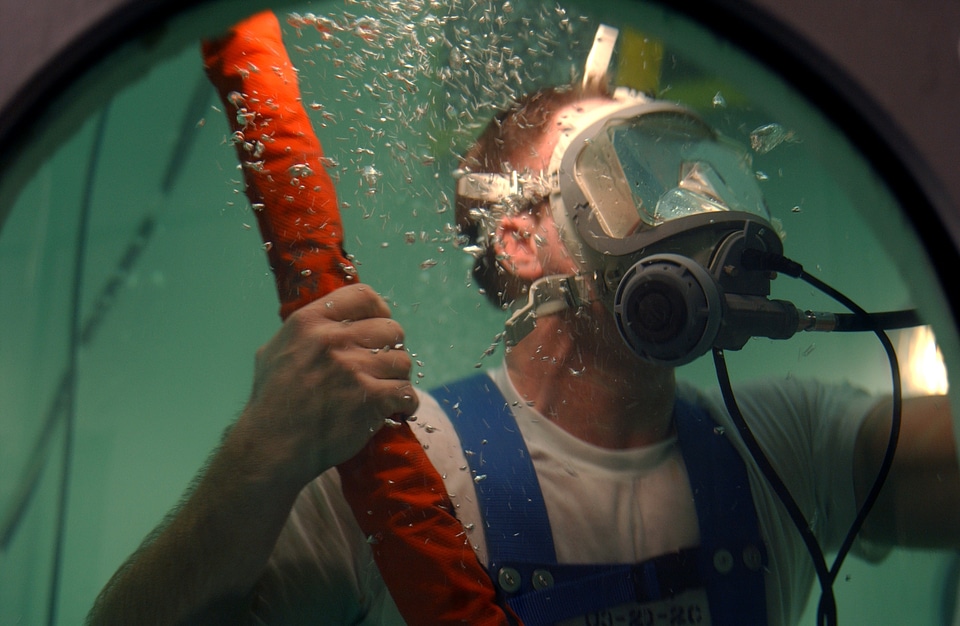 Diving training mask us navy