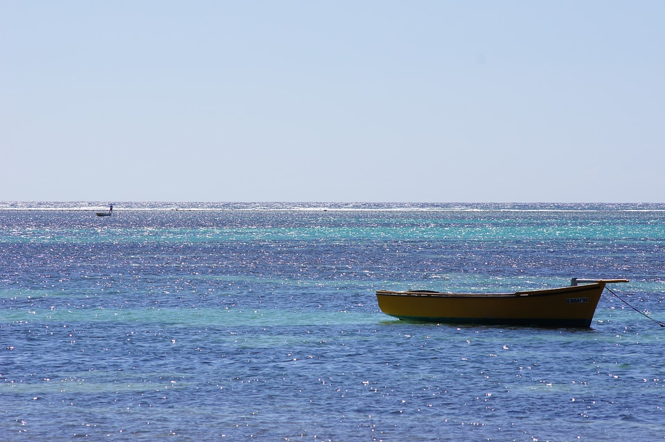 Travel seascape blue