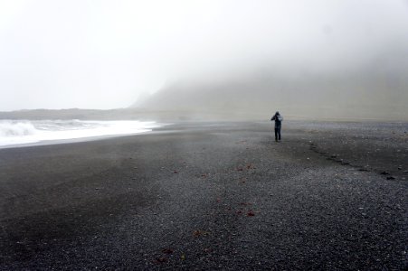 Fog Sea Shore Coast